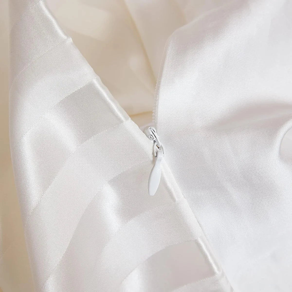 Striped Premium Silk Pillowcase