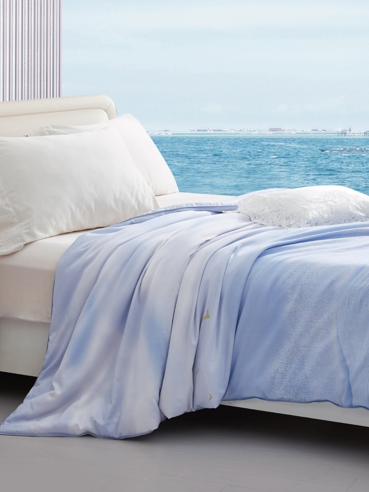 All Season Silk Duvet Blanket