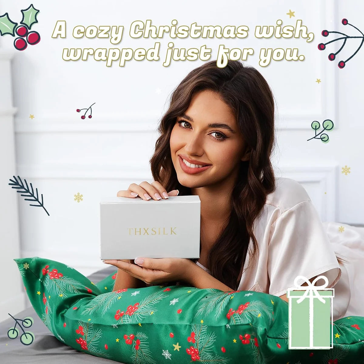 Christmas Premium Silk Pillowcase