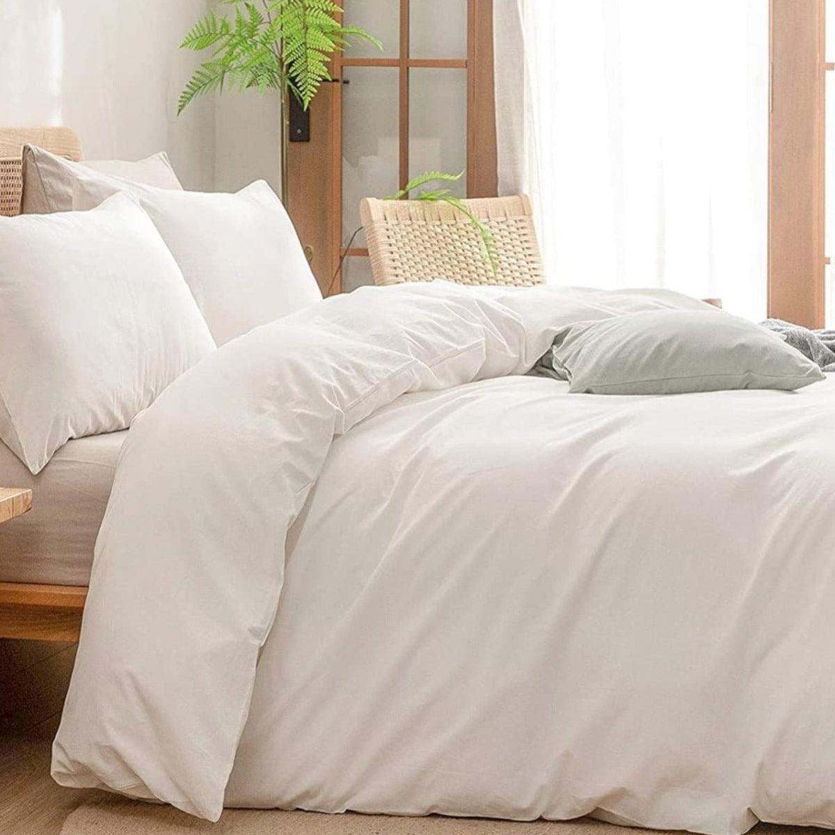 Classic Egyptian Cotton Duvet Cover Set