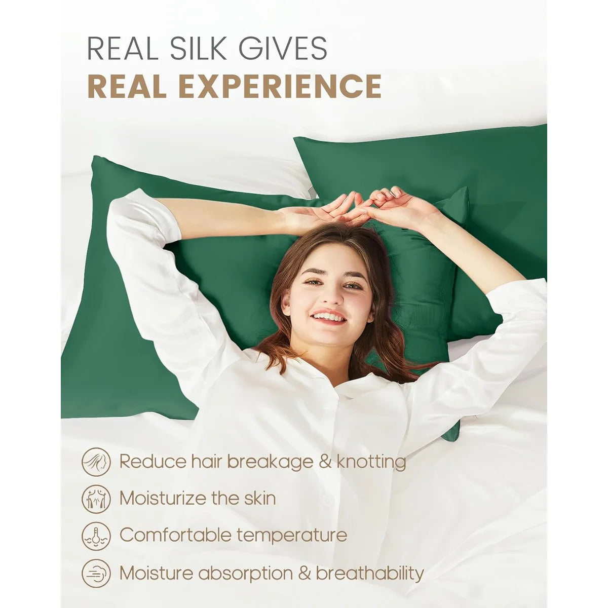 soft-silk-pillowcases-emerald-green-key-benefits