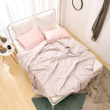 Silk bed comforter