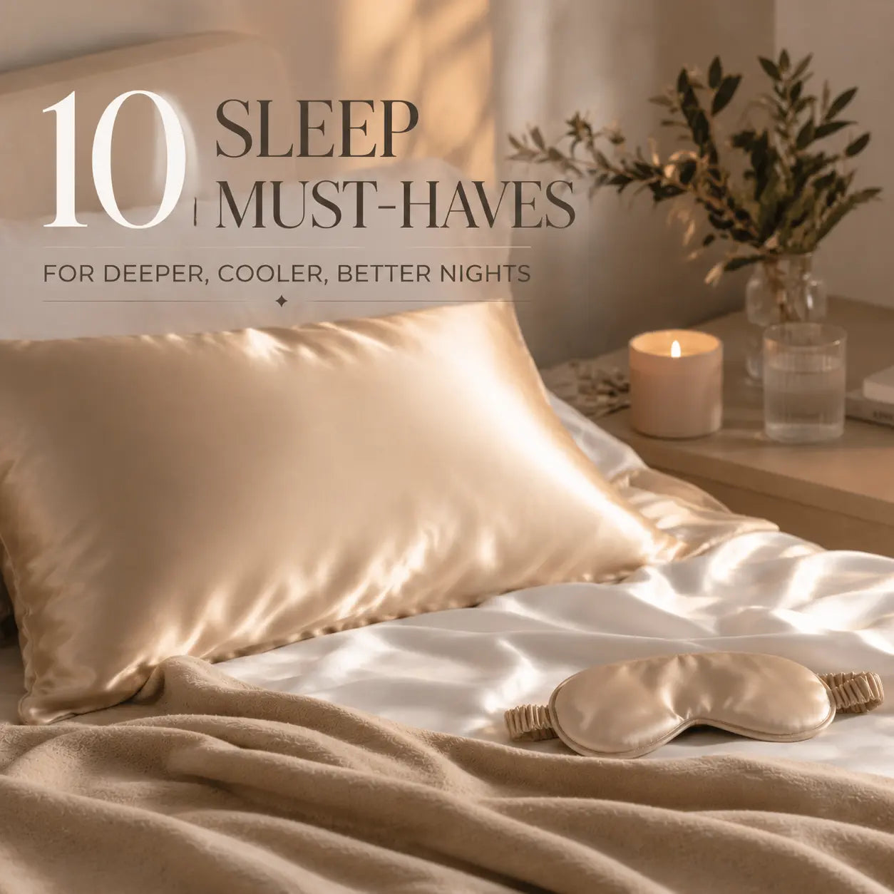 10 Sleep Must-Haves for Deeper, Cooler, Better Nights