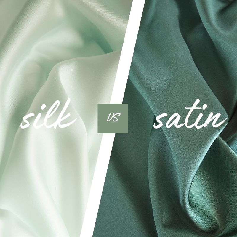 What is the difference between silk and satin