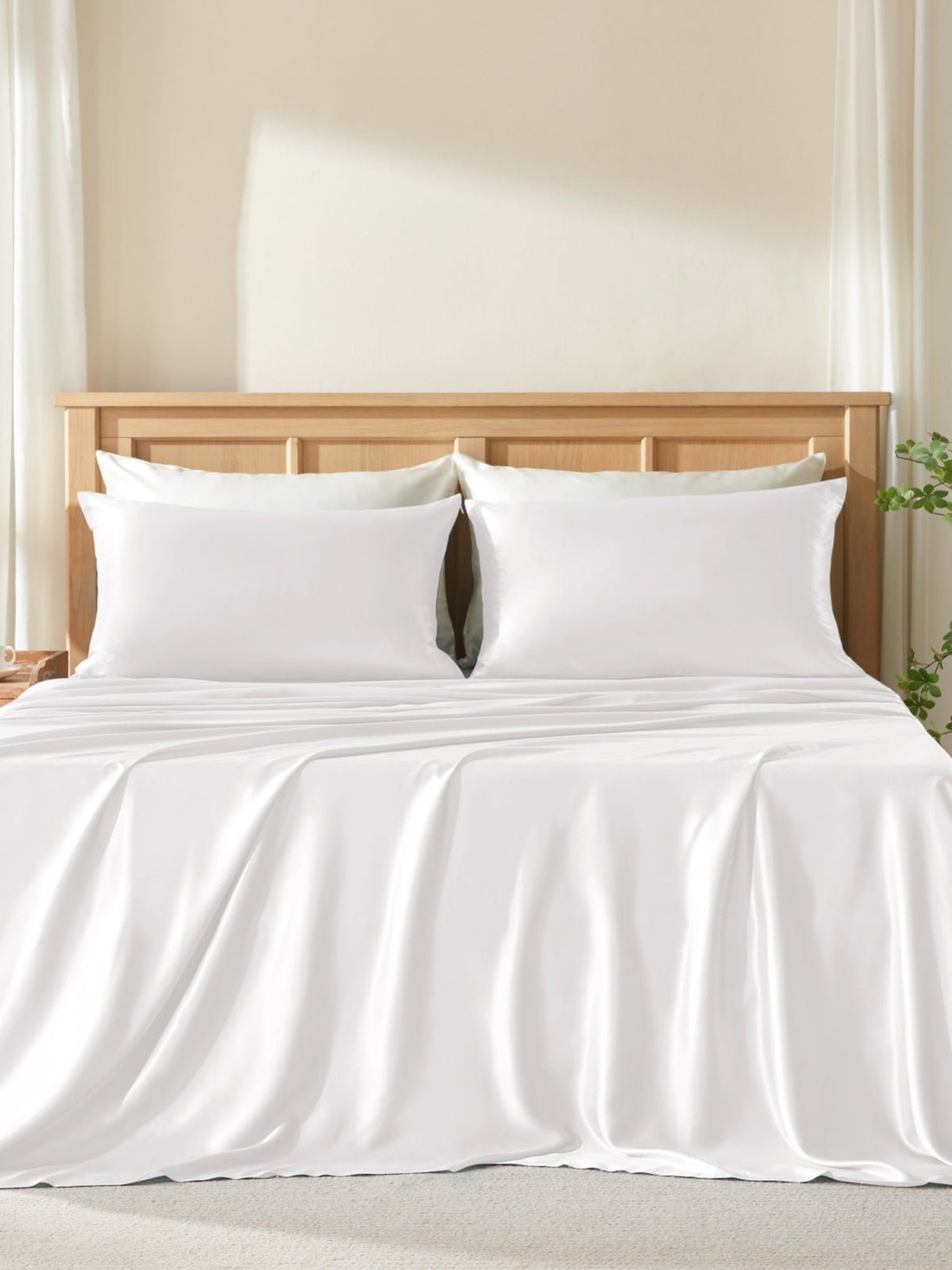 100 Real Mulberry Silk Sheet Set - THXSILK351472700357