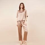 Silk Pullover Pajama Set for Women