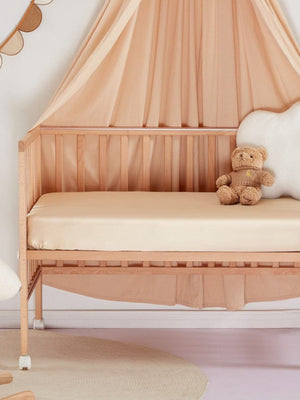 Soft Silk Crib Fitted Sheet