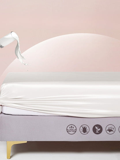 19 Momme Easy Care Series Silk Fitted Sheet - THXSILK051656700375