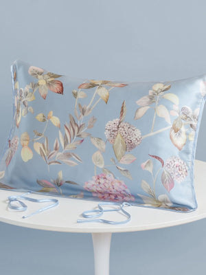 Printed Soft Silk Pillow Cover