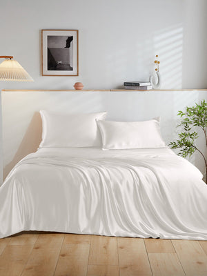 Soft Silk Duvet Cover Set