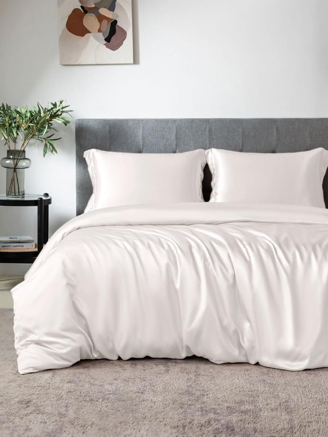 19 Momme Silk Duvet Cover Set (4 Pieces) - THXSILKW01W21410T