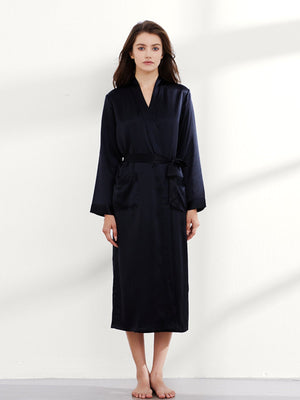 Elegant Mulberry Silk Robe