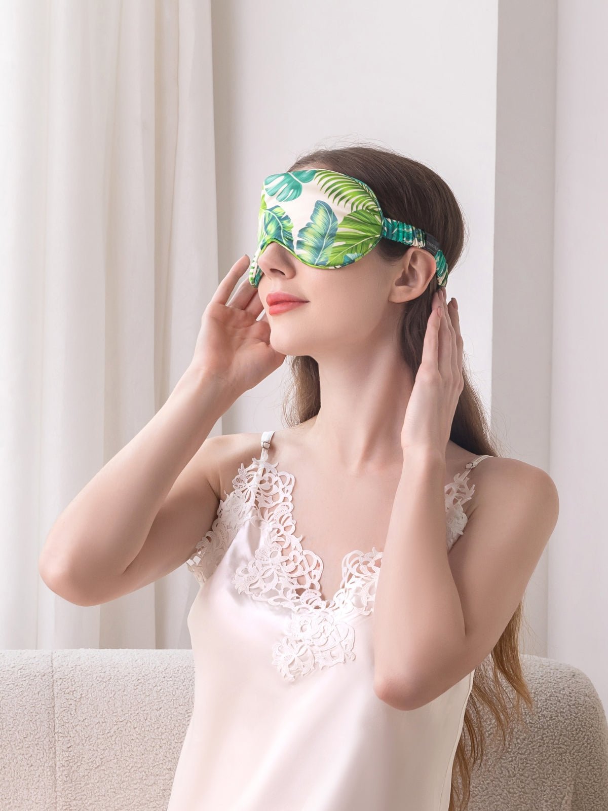 Monstera Sleep Eye Mask