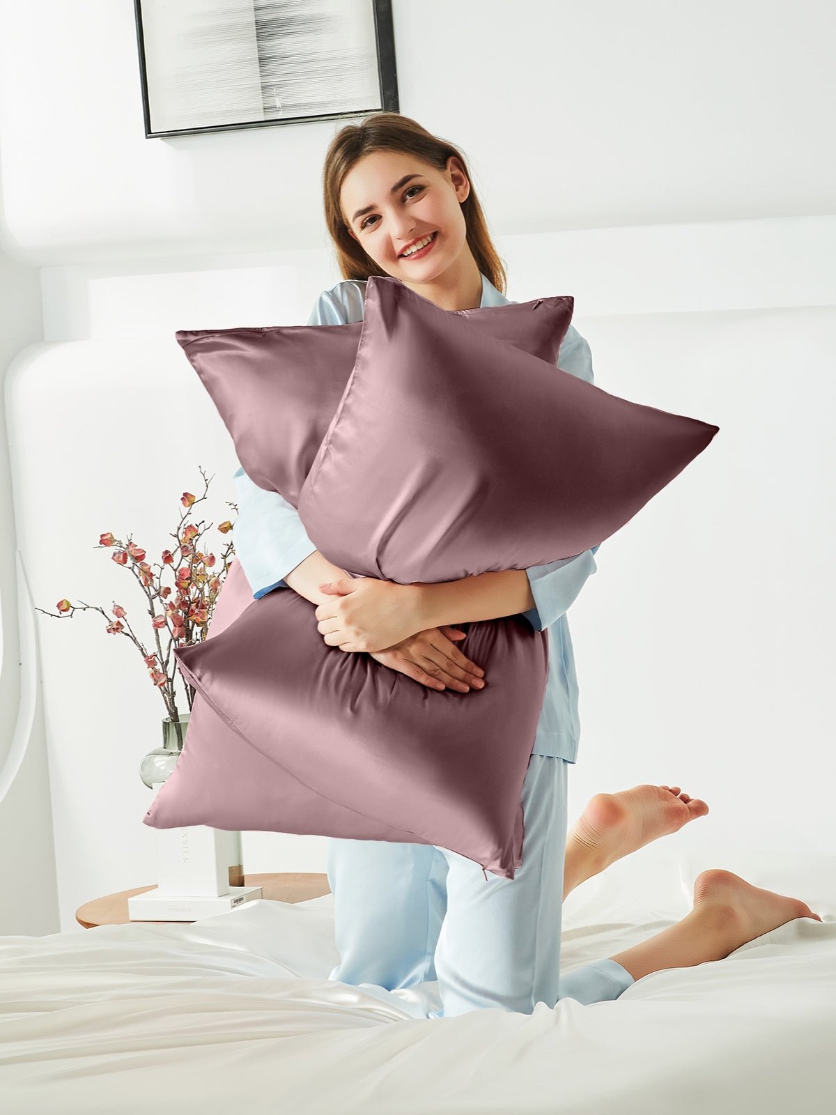 19 Momme Silk Pillowcase - THXSILKW01W06514a