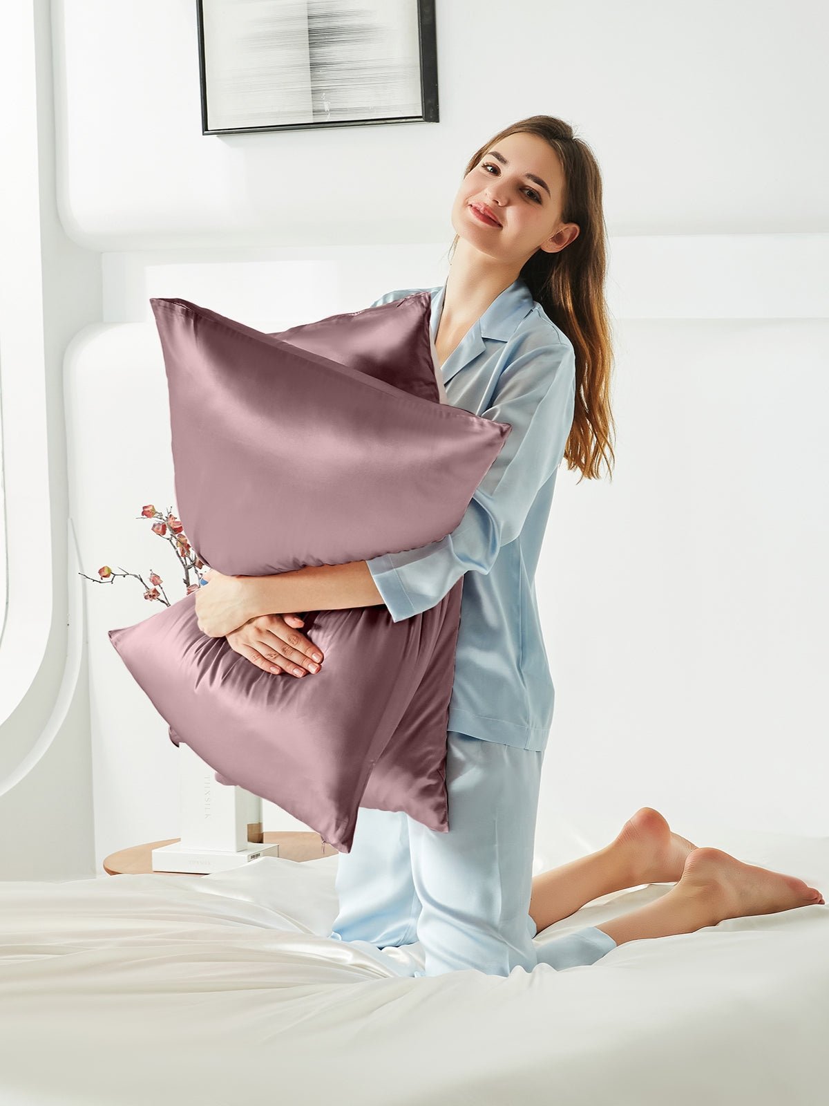 19 Momme Silk Pillowcase - THXSILKW01W06514a