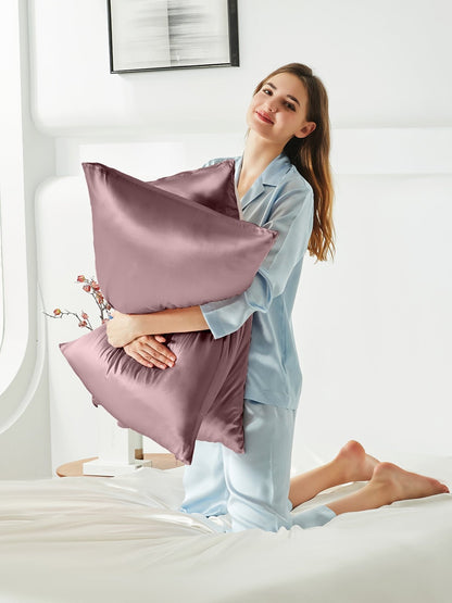 19 Momme Silk Pillowcase - THXSILKW01W06514a
