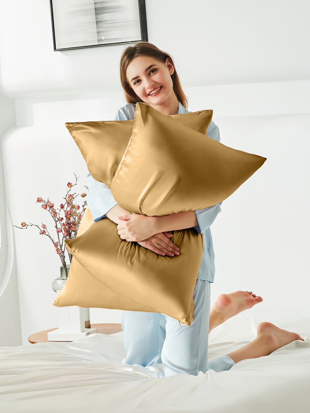 19 Momme Silk Pillowcase - THXSILKW01W08514a