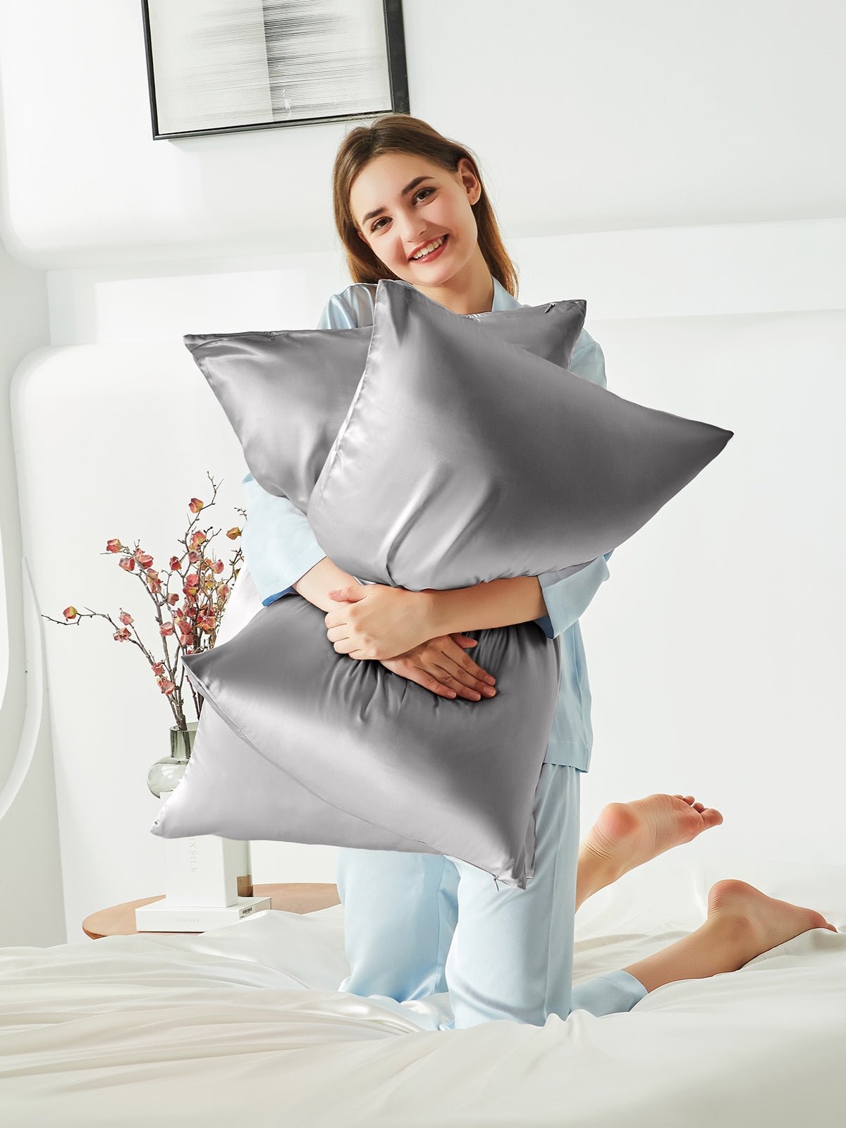 19 Momme Silk Pillowcase - THXSILKW01W26514a