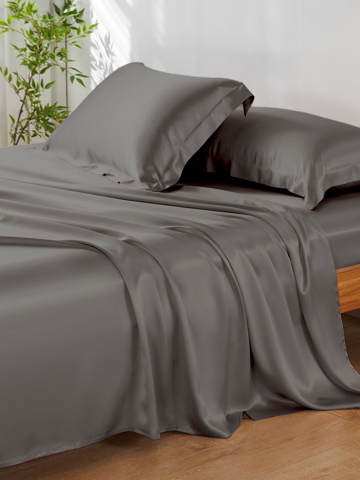 19 Momme Silk Sheet Set with Sham Pillowcases - THXSILKW01W25407F