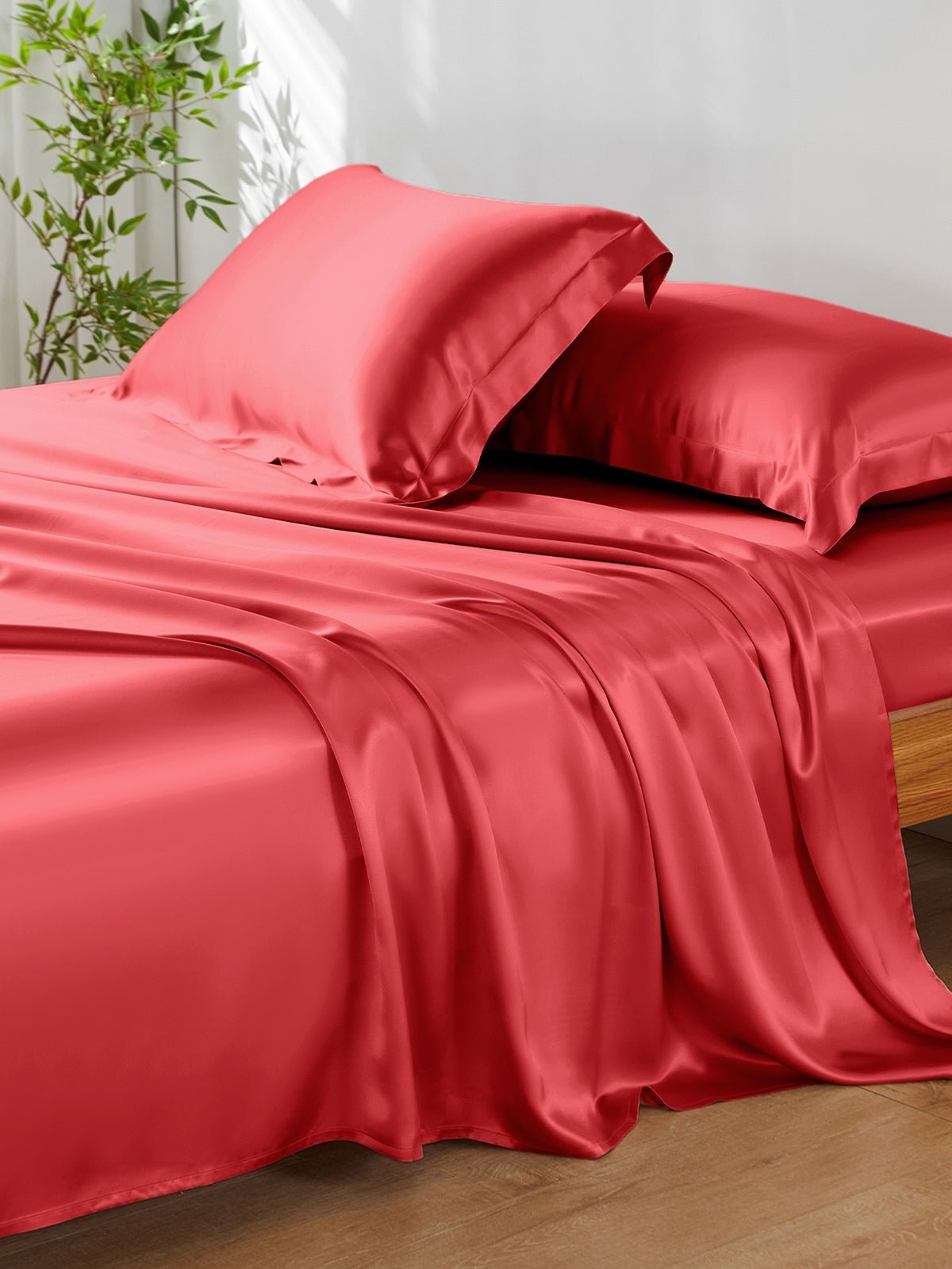 19 Momme Silk Sheet Set with Sham Pillowcases - THXSILKW01W15407F