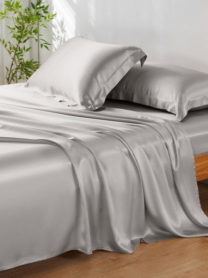 19 Momme Silk Sheet Set with Sham Pillowcases - THXSILKW01W26407F