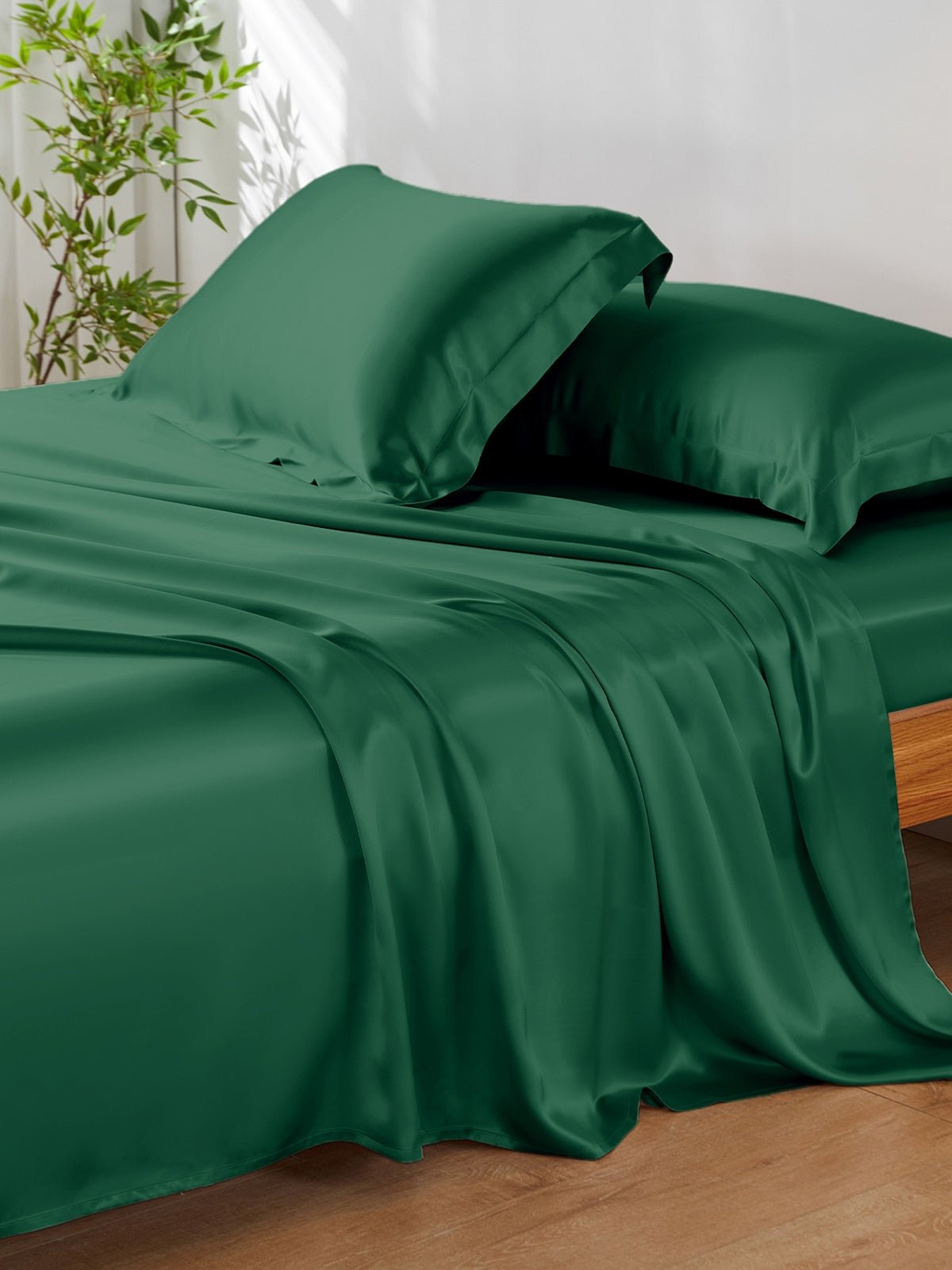 19 Momme Silk Sheet Set with Sham Pillowcases - THXSILKW01W20407F