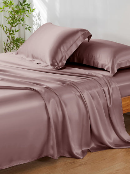 19 Momme Silk Sheet Set with Sham Pillowcases - THXSILKW01W06407F
