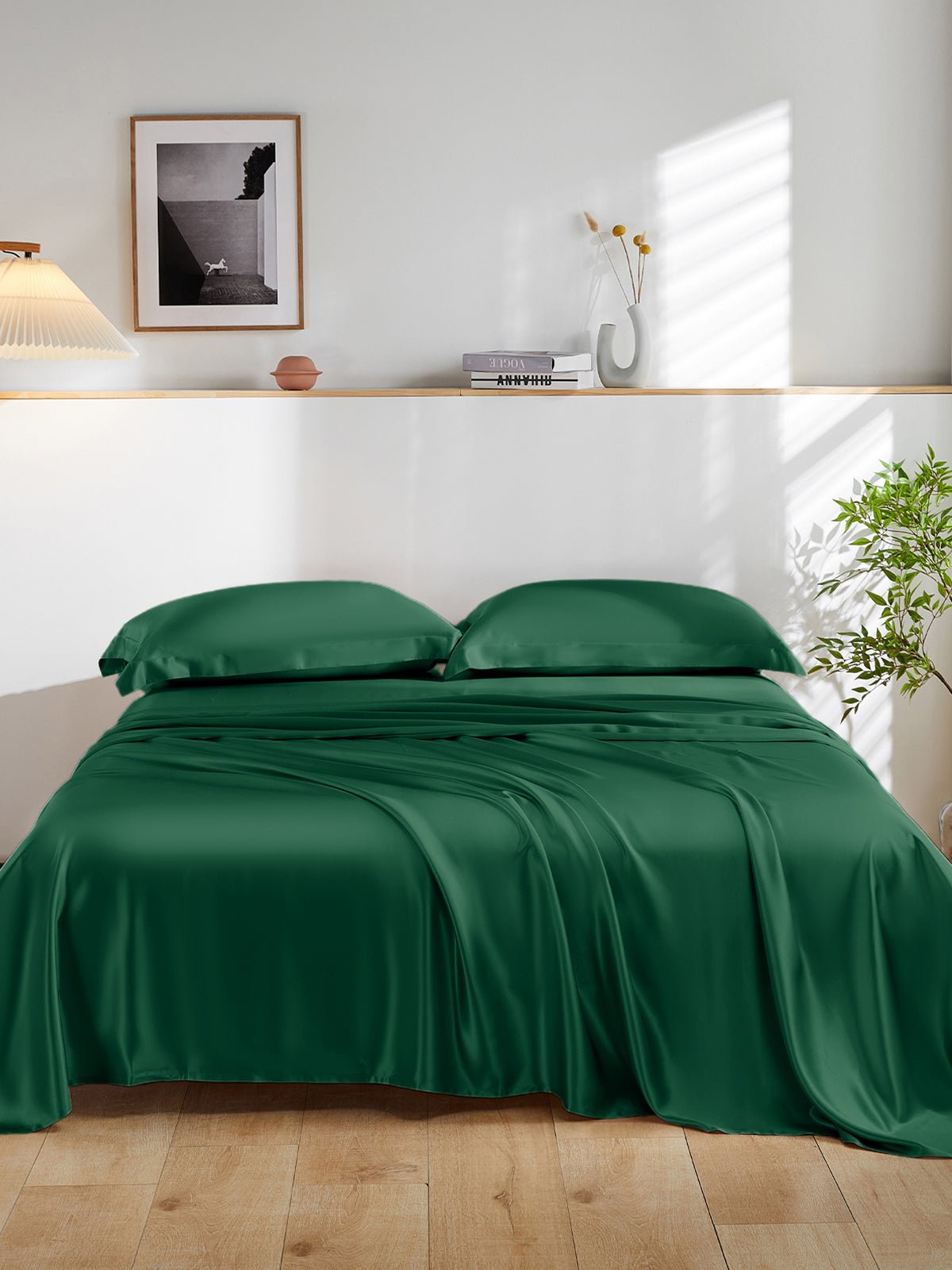 19 Momme Silk Sheet Set with Sham Pillowcases - THXSILKW01W20407F