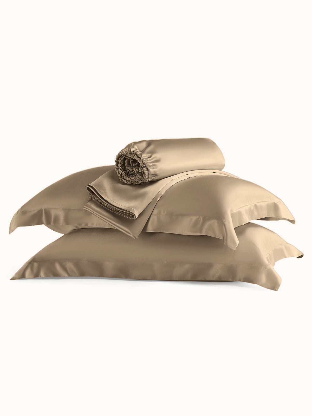 19 Momme Silk Sheet Set with Sham Pillowcases - THXSILK850554B15857