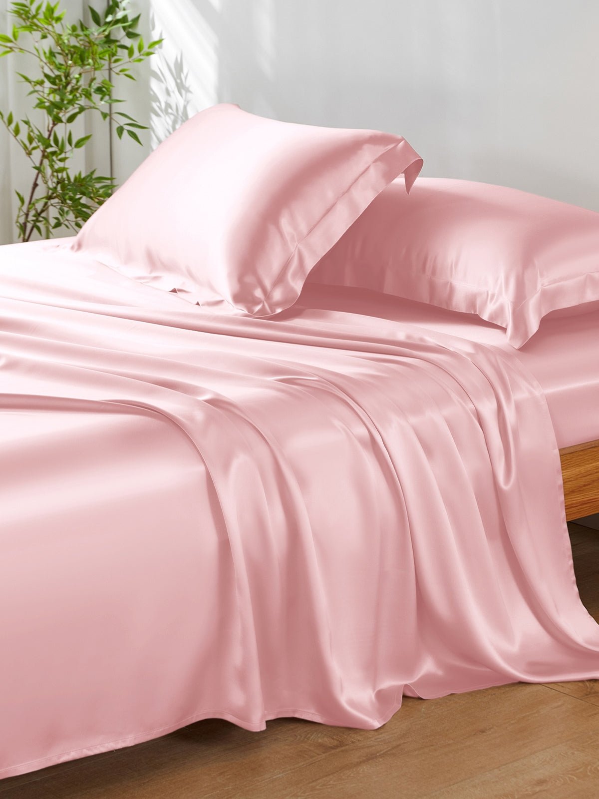 19 Momme Silk Sheet Set with Sham Pillowcases - THXSILKW01W22407F