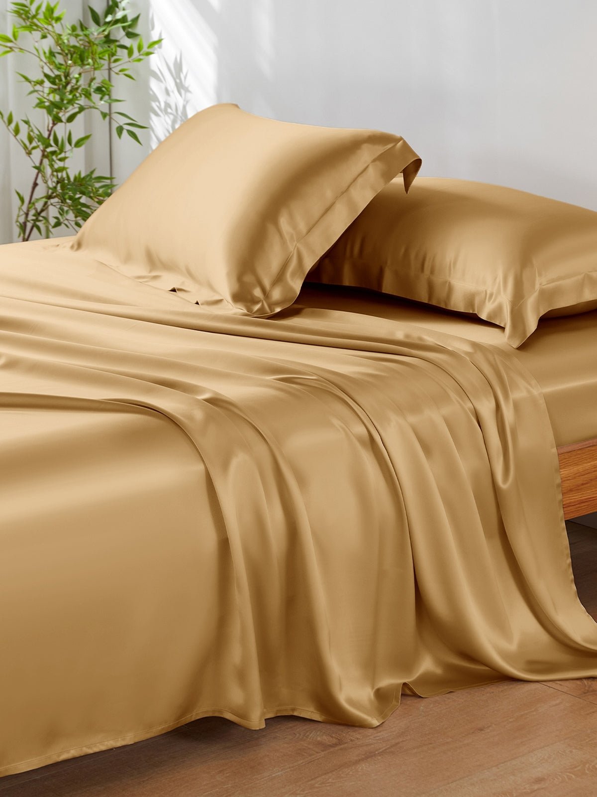 19 Momme Silk Sheet Set with Sham Pillowcases - THXSILKW01W08407F