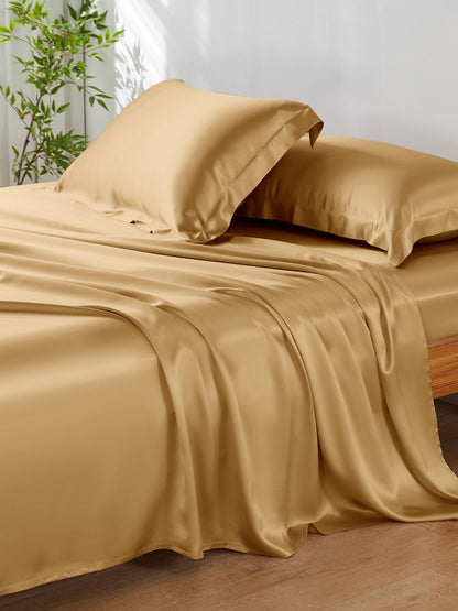 19 Momme Silk Sheet Set with Sham Pillowcases - THXSILKW01W08407F