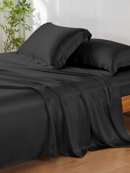 19 Momme Silk Sheet Set with Sham Pillowcases - THXSILKW01W23407F