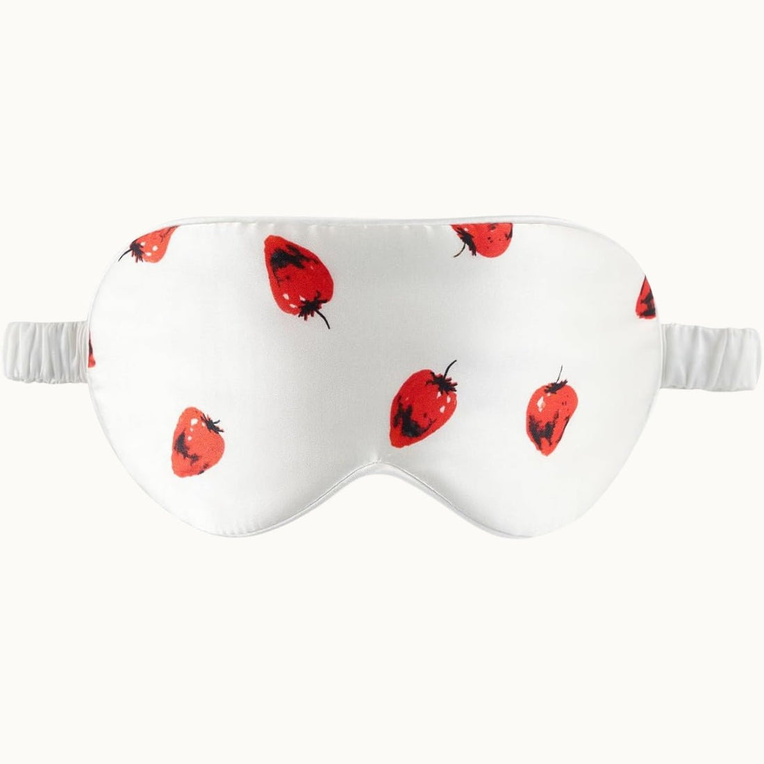 Soft Silk Strawberry Sleep Eye Mask