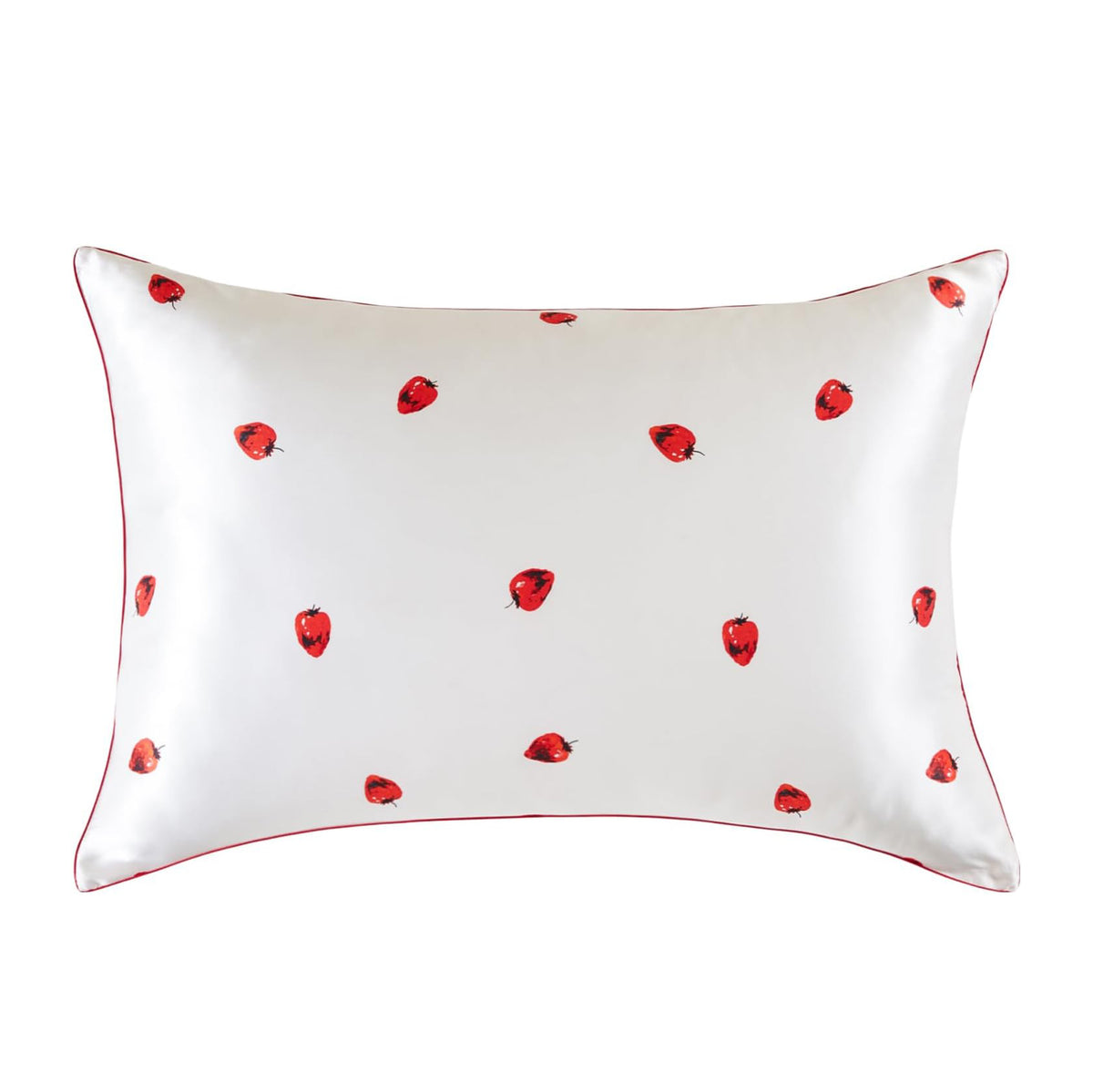 Strawberry Soft Silk Pillowcase