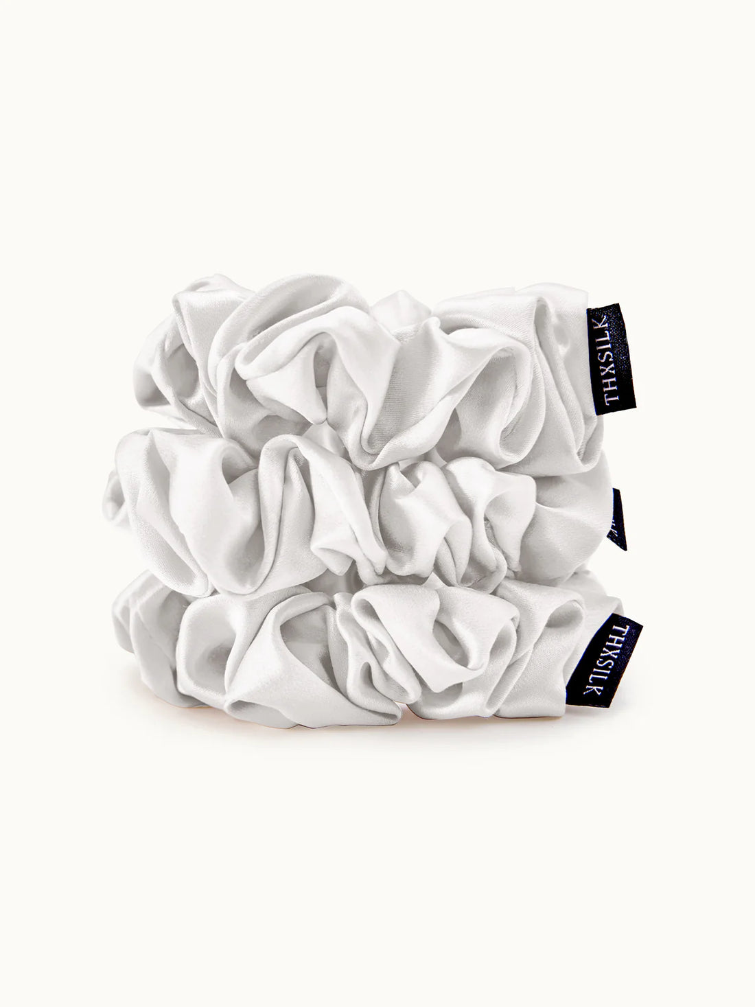 Silk Bow Hair Scrunchie