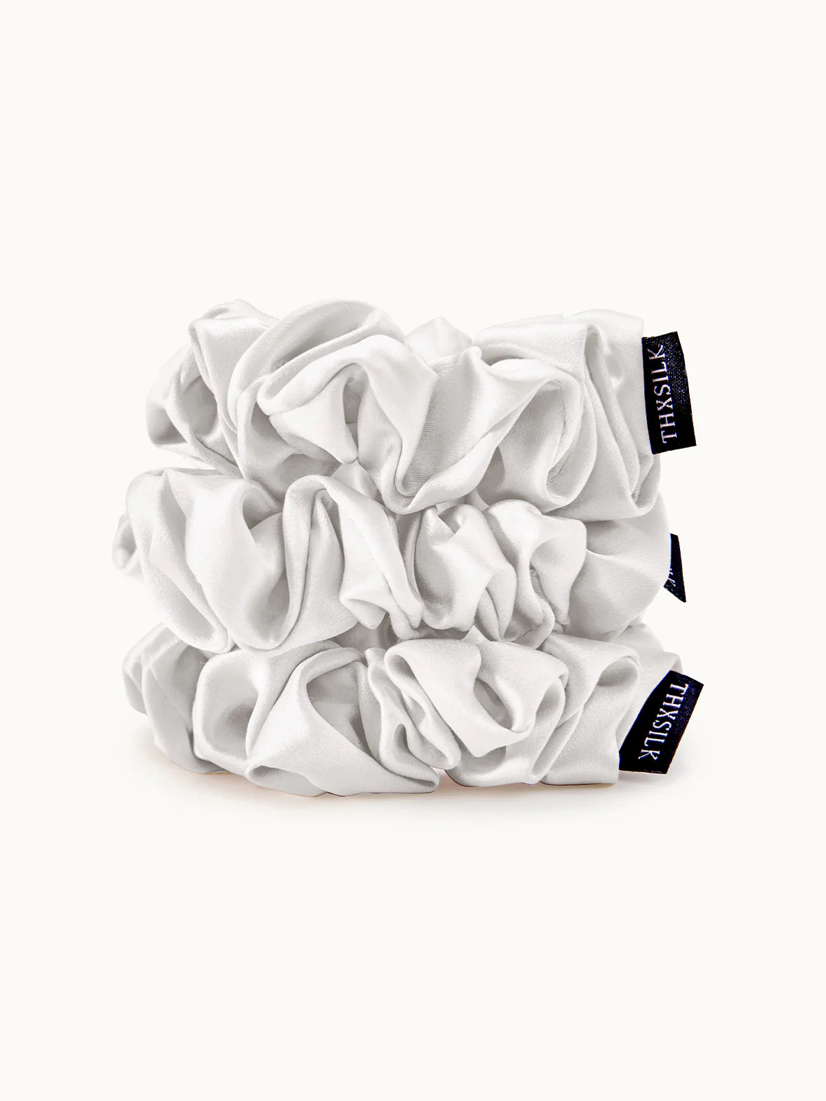 Silk Bow Hair Scrunchie