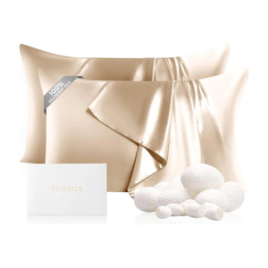 2 Pack Premium Silk Pillowcases