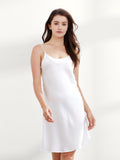 White Washable Silk Chemise