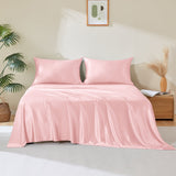 25 Momme Pink Silk Sheet Set