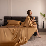 22 Momme Silk Sheet Set with Sham Pillowcases (Clearance)