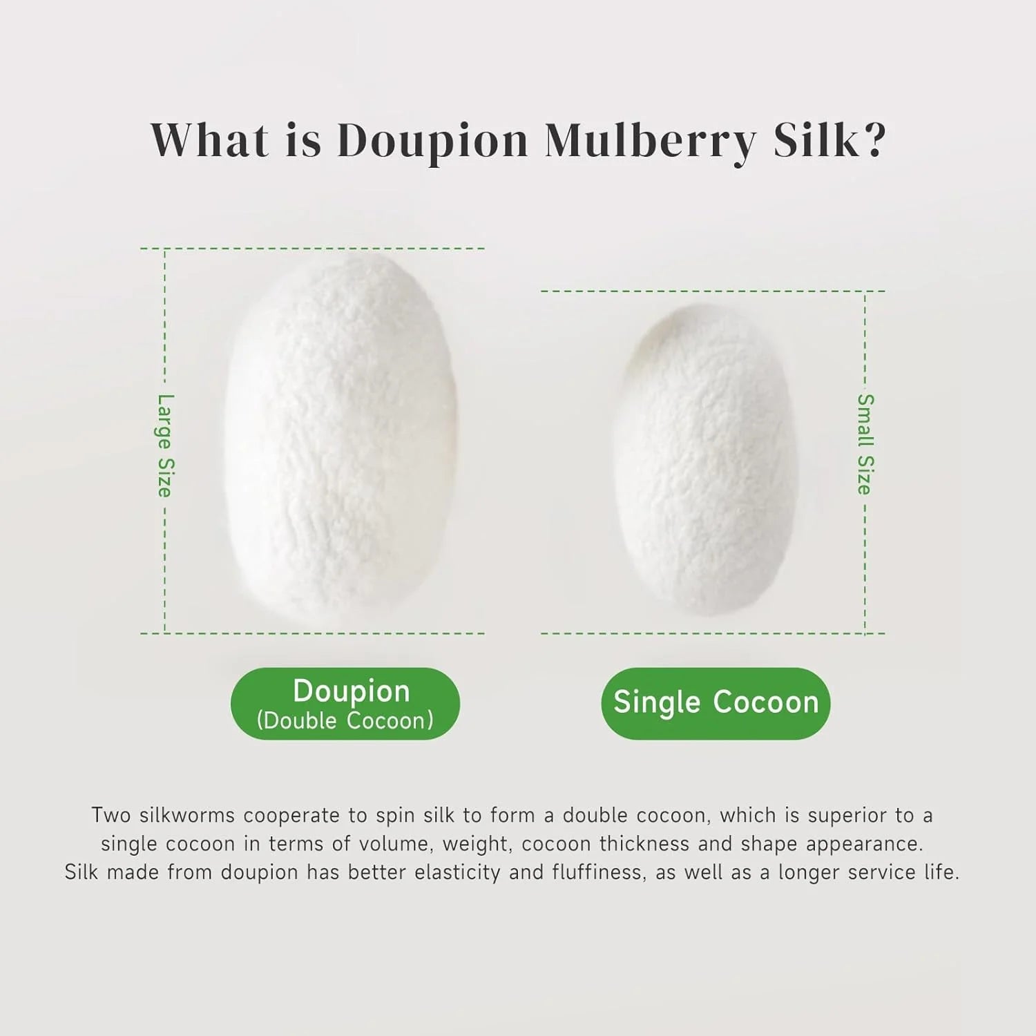 Luxury Double Cocoon Silk Filled Comforter All Season Duvet