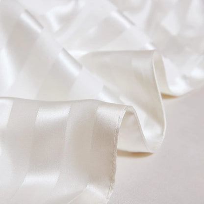 Striped Premium Silk Pillowcase
