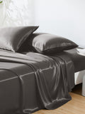 19 Momme Grey Mulberry Silk Sheet Set