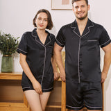 19 Momme Silk Couple Short Pajama Sets