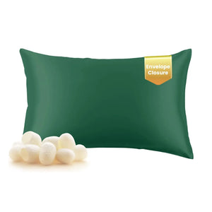 Soft Silk Pillowcase with Envelope Closure