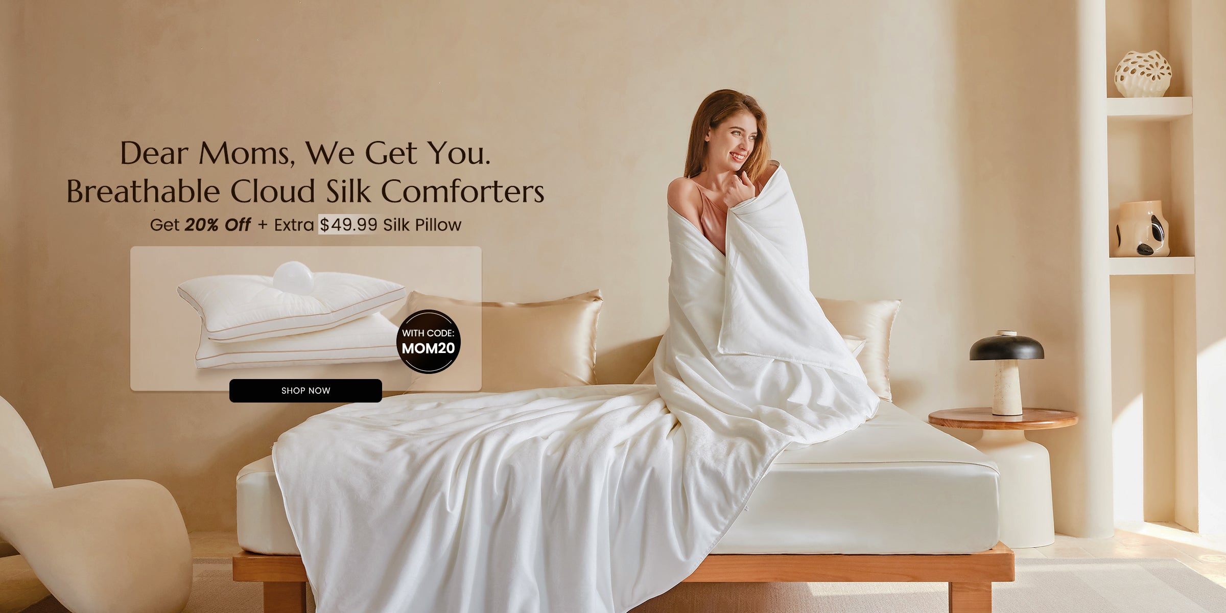 THXSILK: Luxury Silk Bedding and Silk Bed Sheets Mother's