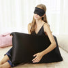 19 Momme Silk Pillowcase w Eye Mask Travel Gift Set