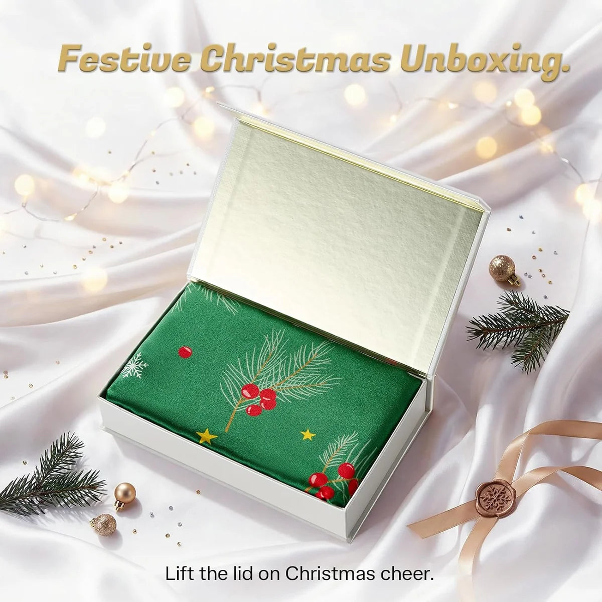 Christmas Premium Silk Pillowcase