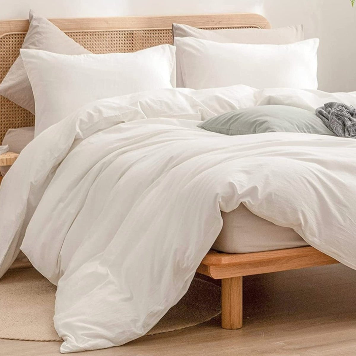 Classic Egyptian Cotton Duvet Cover Set